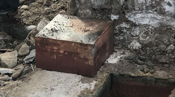 130-year-old time capsule found in base of statue of Confederate general