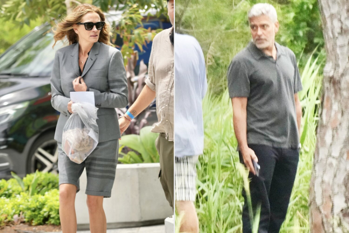 Julia Roberts, George Clooney reunite on set of upcoming rom-com