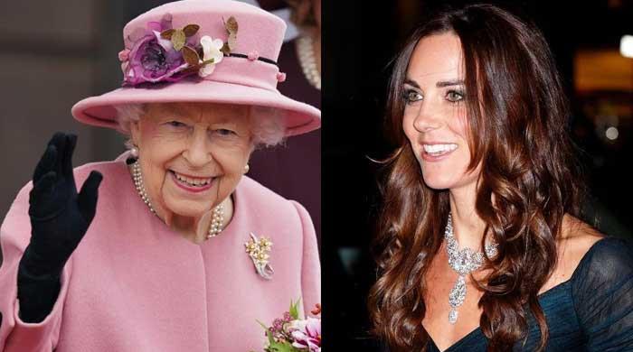 Kate Middleton wore Queen Elizabeth’s most expensive diamond necklace