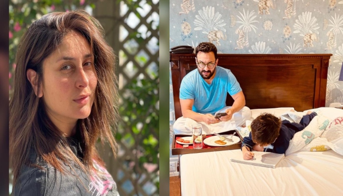 Kareena Kapoor posts a glimpse of her morning with ‘her boys’ Saif Ali Khan & Taimur