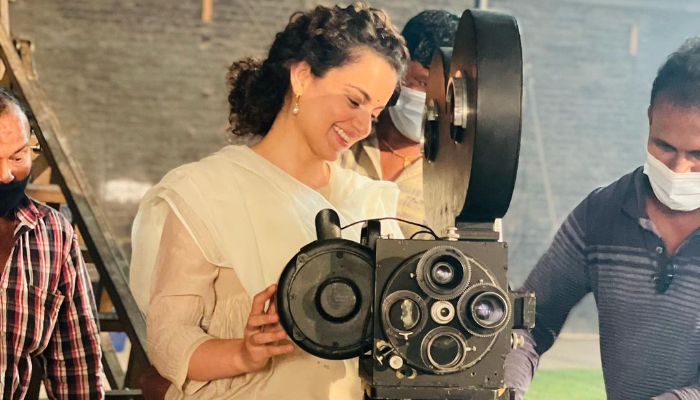 Kangana Ranaut came across a classic vintage gem on the sets of her upcoming film Tiku Weds Sheru