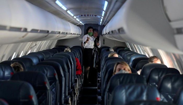 Wanita meludahi, meninju penumpang di pesawat