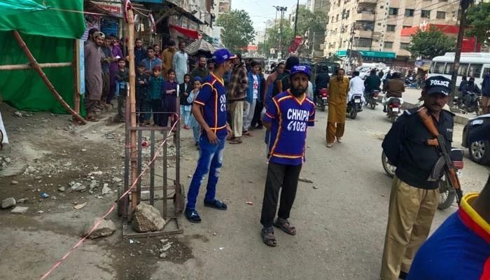 ASI di antara 2 orang yang ditembak mati di Bazaar Prajurit Karachi
