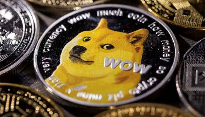 Representation of cryptocurrency Dogecoin is seen in this illustration taken November 29, 2021. Reuters/File