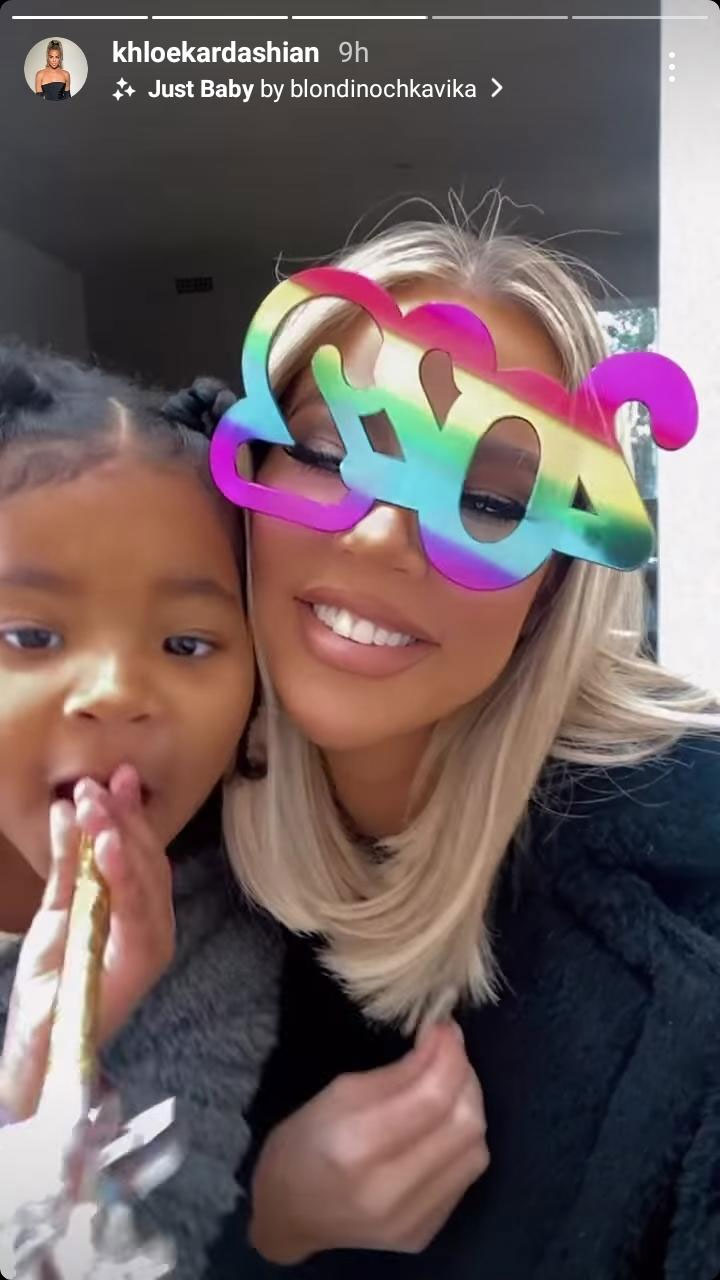 Khloe Kardashian, daughter True bid 2021 sayonara ‘as early as possible’