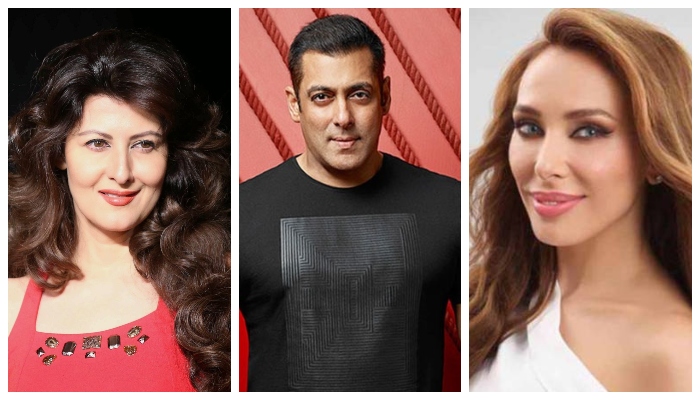 Salman Khan rings in new year with Iulia Vantur, Sangeeta Bijlani