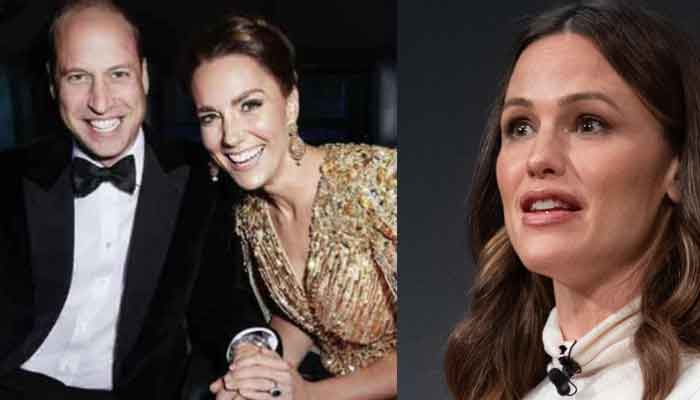 Jennifer Garner shows her admiration for Kate Middleton and Prince William