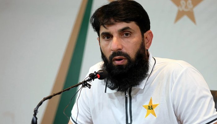 Pakistan cricket head coach Misbahul Haq. Photo: Courtesy PCB