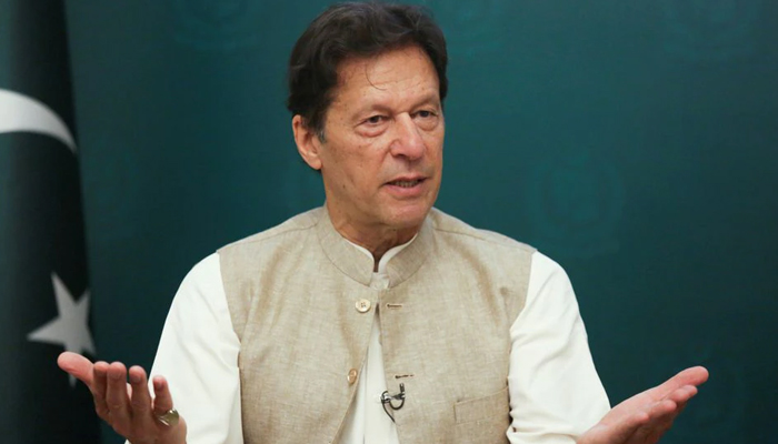 Prime Minister Imran Khan gestures during an interview with Reuters in Islamabad, Pakistan, June 4, 2021. — Reuters/File