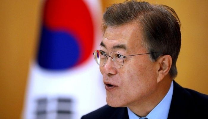 Korean President Moon Jae-in hopes for peace in the peninsula.— Photo/Reuters