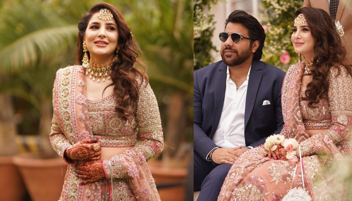 Areeba Habib wrapped up her wedding festivities on Tuesday, January 4, with a daytime reception
