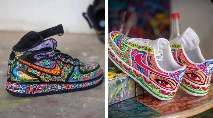 Pumped up kicks: Truck art inspired shoes have fans clamouring for more
