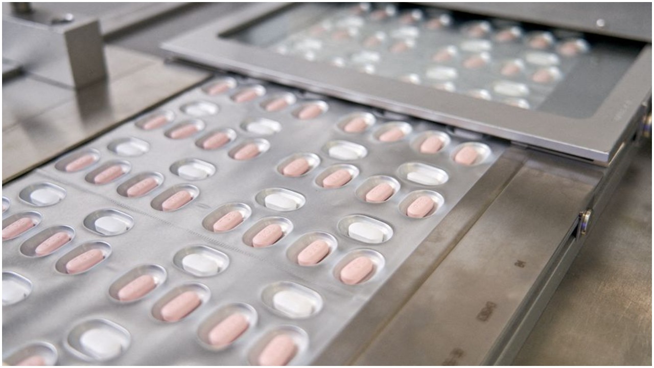 Paxlovid, Pfizers coronavirus disease (COVID-19) pill, is seen manufactured in Ascoli, Italy, in this undated handout photo obtained by Reuters on November 16, 2021.— Reuters