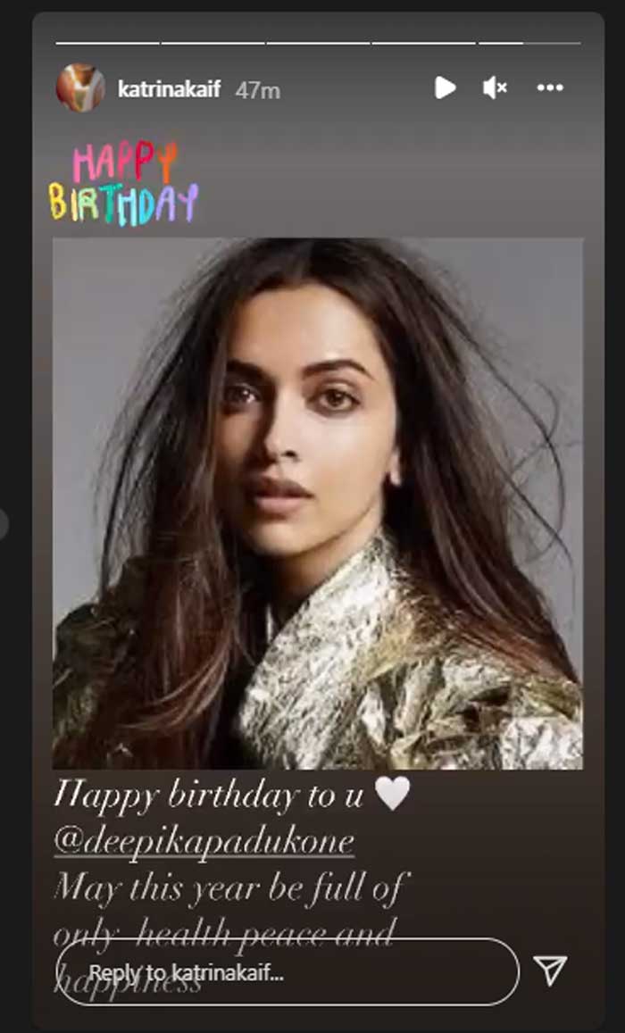 Katrina Kaif sends love to Deepika Padukone on her birthday