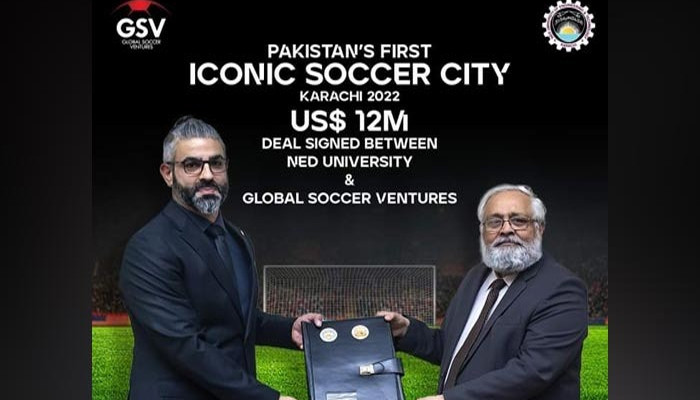 Stadion sepak bola pertama Pakistan akan didirikan di Karachi