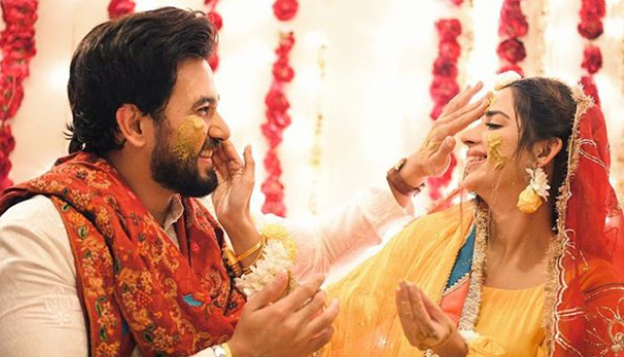 Wedding Bells! Saboor Aly, Ali Ansari begin festivities with laughter-filled Mayun