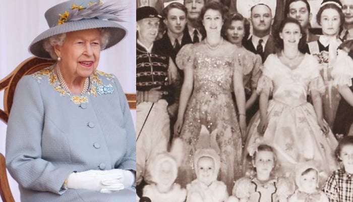 A rare photo of a teenaged Queen Elizabeth and her sister Princess Margaret is up for grabs at an auction