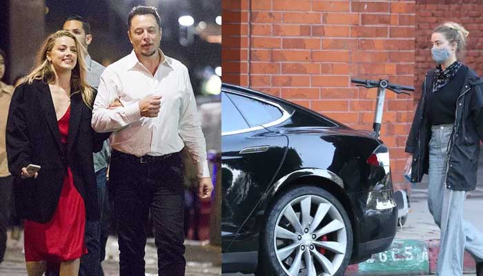 Amber Heard still enjoys her ex Elon Musks precious gift Tesla