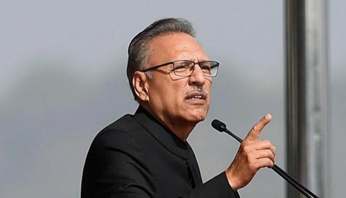 President Arif Alvi. — AFP/File