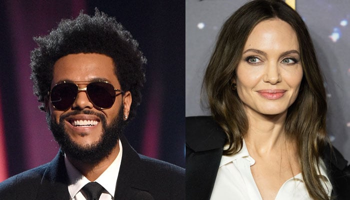 The Weeknd ignites Angelina Jolie romance rumours with ‘Here We Go... Again’
