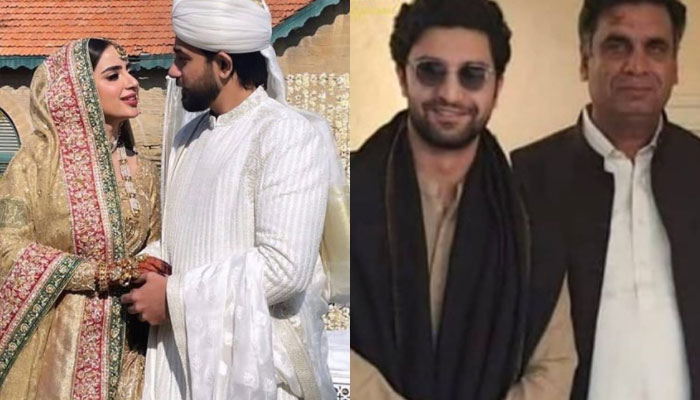 Ahad Raza Mir ditches Saboor Alys Nikkah to attend a Dubai wedding
