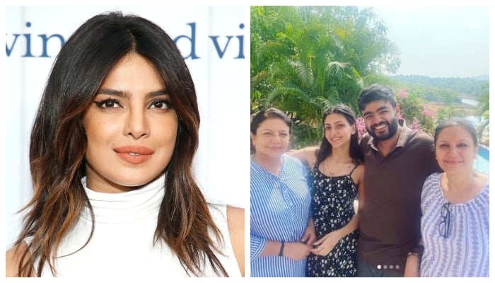 Priyanka Chopra reacts to brother Siddharth Chopra’s picture with girlfriend Neelam