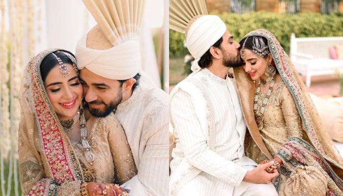 Saboor Aly drops enchanting photos from Nikkah: Saboor Ali for life