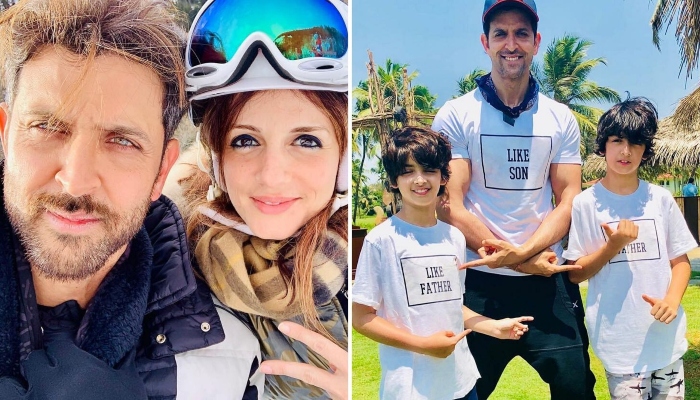 Sussanne Khan sends love to Hrithik Roshan on his birthday, calls him ‘best dad ever’