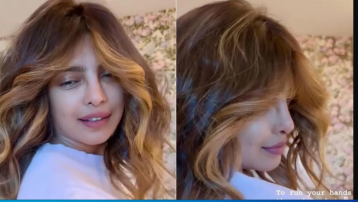 Priyanka Chopra flaunts her caramel hairstyle in latest post