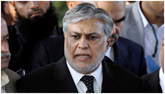 PML-N leader and former finance minister Ishaq Dar.— AFP/File