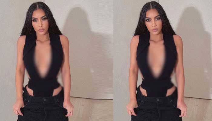 Kim Kardashian sparks massive reaction with her latest cut out top