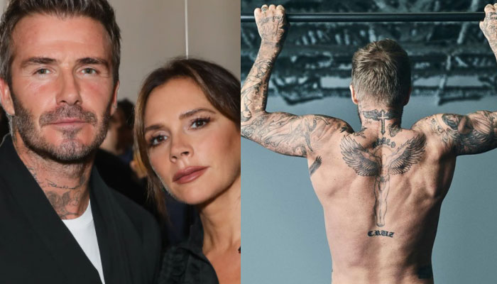 Victoria Beckham drools over hubby David Beckhams chiseled body: Wow!!