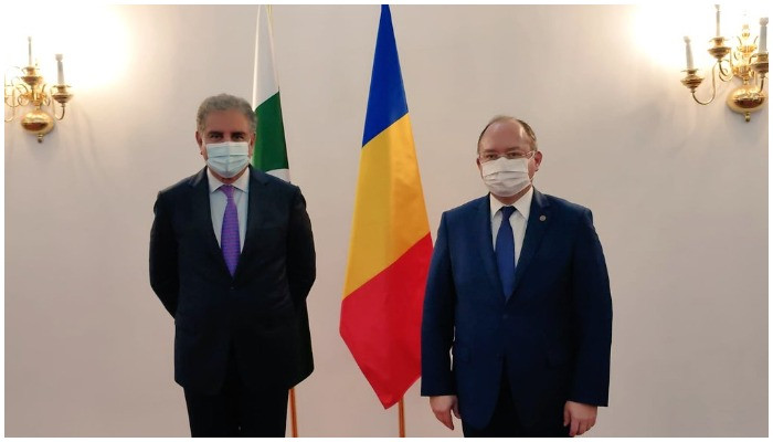 Menteri Luar Negeri Shah Mahmood Qureshi melakukan kunjungan resmi ke Rumania, Spanyol