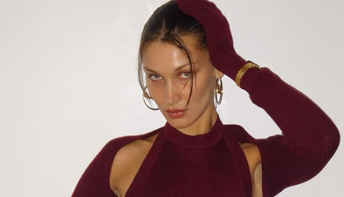 Bella Hadid made a return as a Victoria’s Secret with the lingerie brand’s latest ad campaign for Valentine’s Day