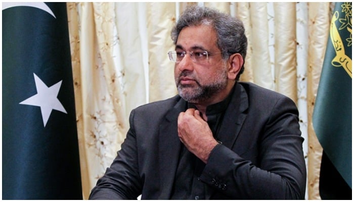 Former prime minister and PML-N leader Shahid Khaqan Abbasi.  — Reuters/File