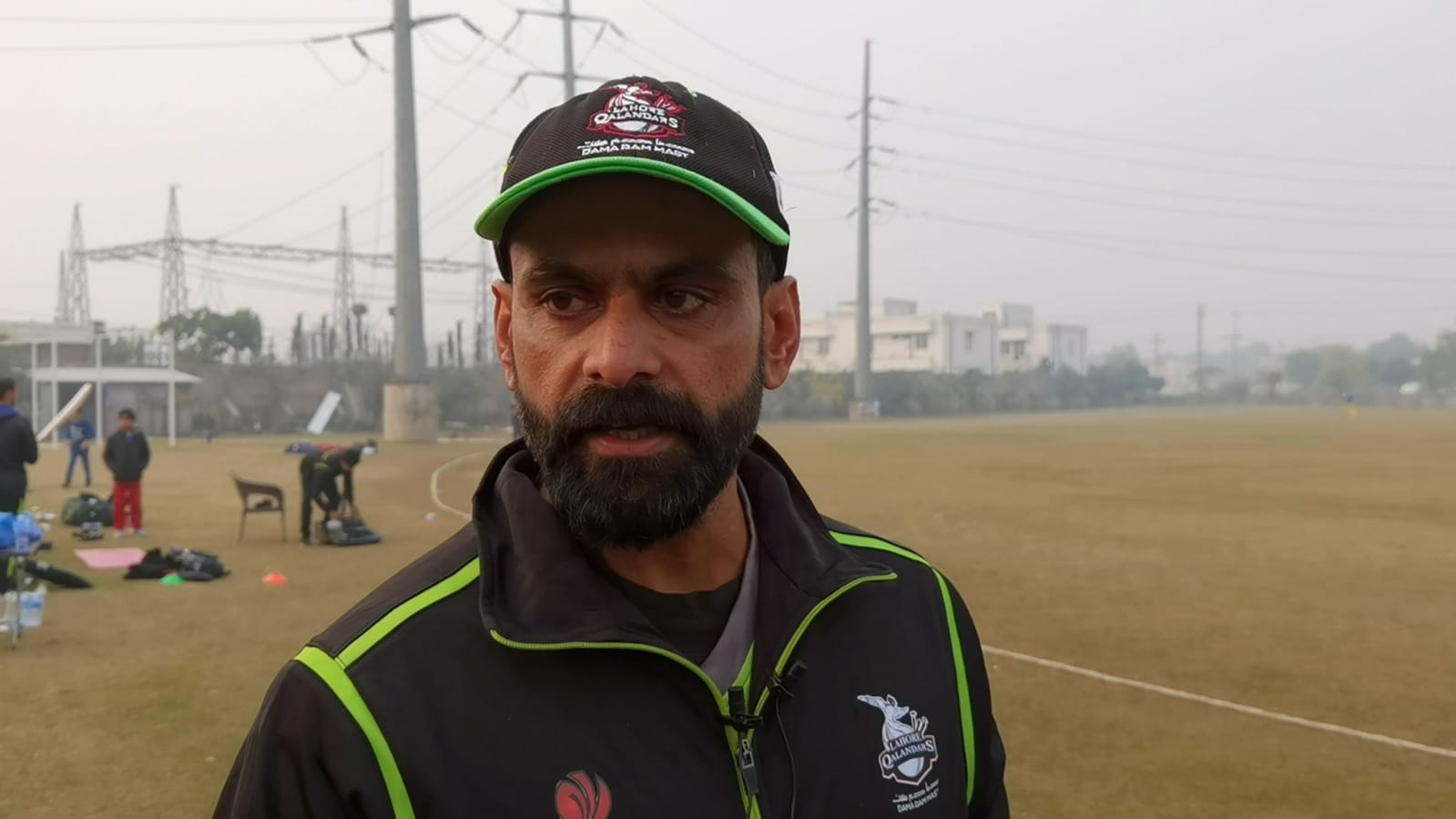 Former Pakistani all-rounder Mohammad Hafeez — photo provided by the reporter