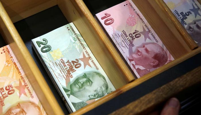 Turkish lira banknotes are pictured at a currency exchange office in Istanbul, Turkey August 13, 2018. — Reuters/File