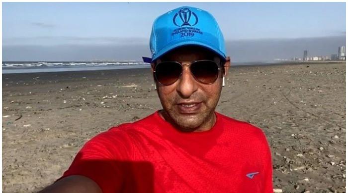 Video: Wasim Akram's new mission is to clean up Karachi's Seaview beach