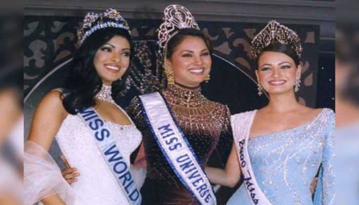 Priyanka Chopra, Dia Mirza, Lara Dutta are all smile in rare pic from Miss India 2000 pageant