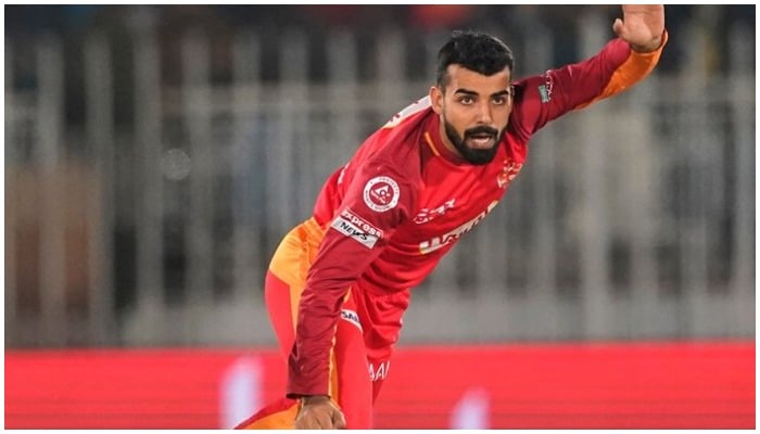 Islamabad United captain Shadab Khan. —Twitter/File