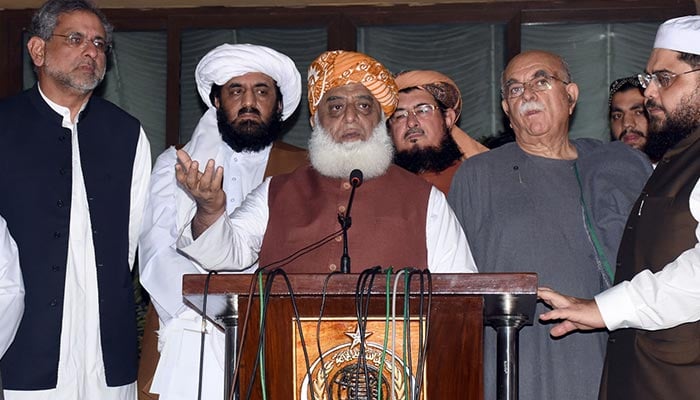 'One person's opinion' not enough on national matters, Fazl says after ...