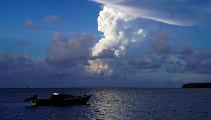 White gaseous clouds rise from the Hunga — Reuters/File