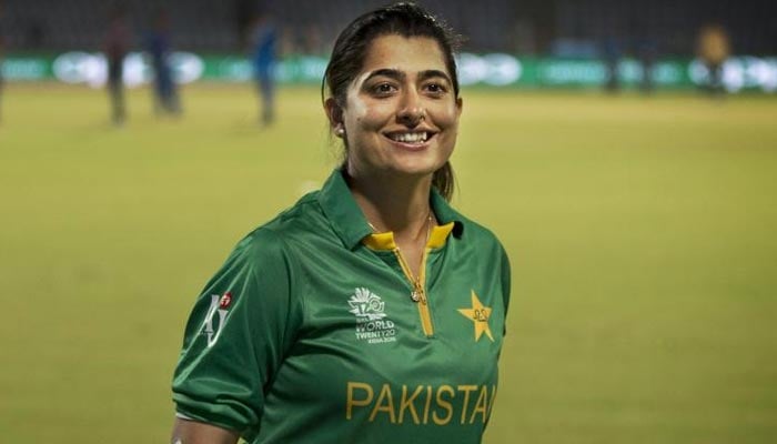 Former captain Pakistans women cricket team Sana Mir. — AFP/File