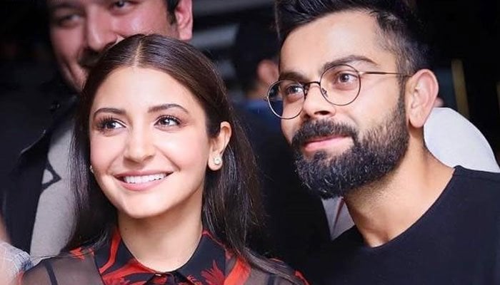 Bollywood actor Anushka Sharma and her husband, former Indian Test skipper Virat Kohli — Twitter