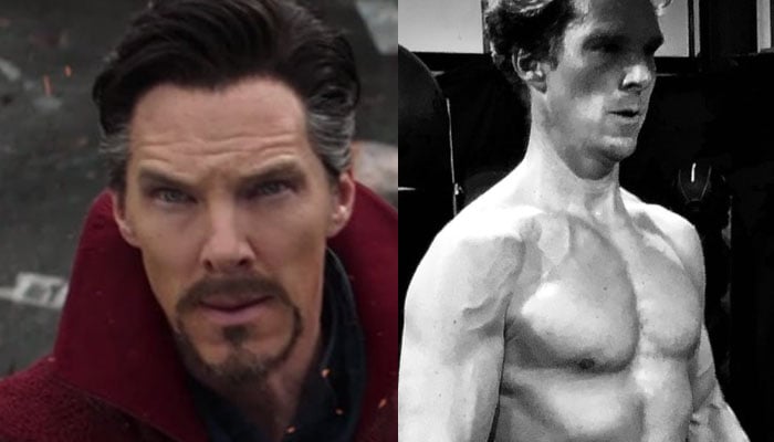 Benedict Cumberbatch goes shirtless in leaked picture from Doctor Strange set