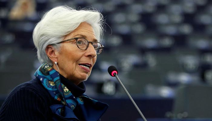 European Central Bank President Christine Lagarde addresses the European Parliament during a debate on the 2018 annual report of the ECB in Strasbourg, France, February 11, 2020. — Reuters/File