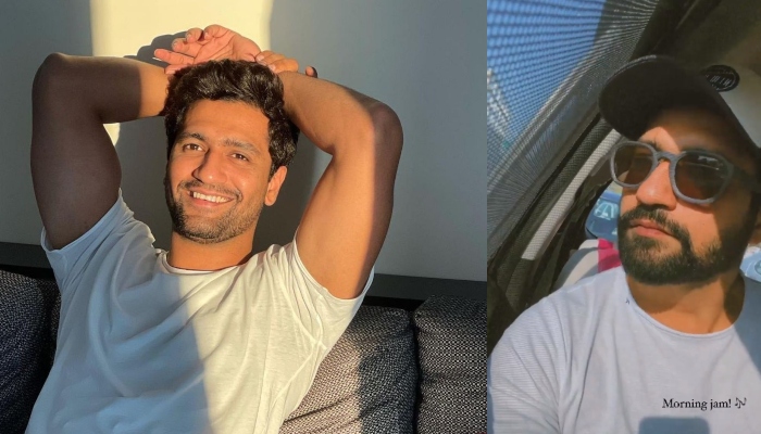 Vicky Kaushal tunes into Nusrat Fateh Ali Khan’s soulful track as he gets stuck in traffic