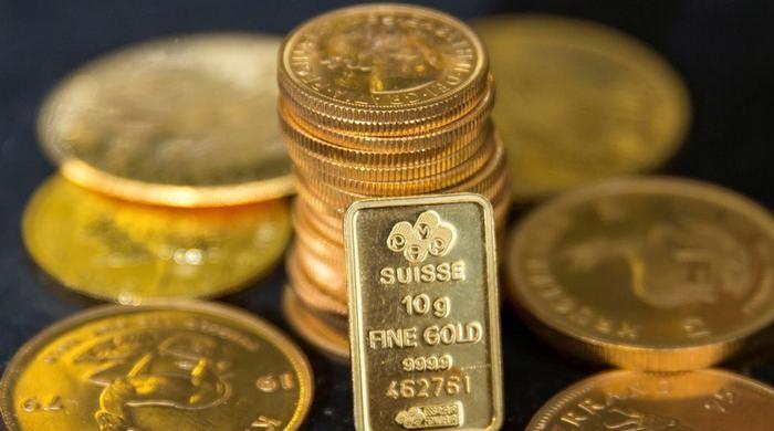 Gold price gains Rs700 per tola in Pakistan