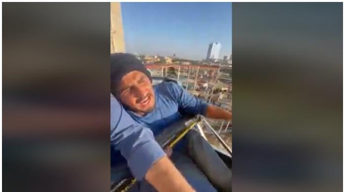 Watch: Funny video of man taking roller coaster ride goes viral