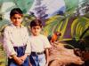 Can you guess which Pakistani cricketer's childhood photo this is?